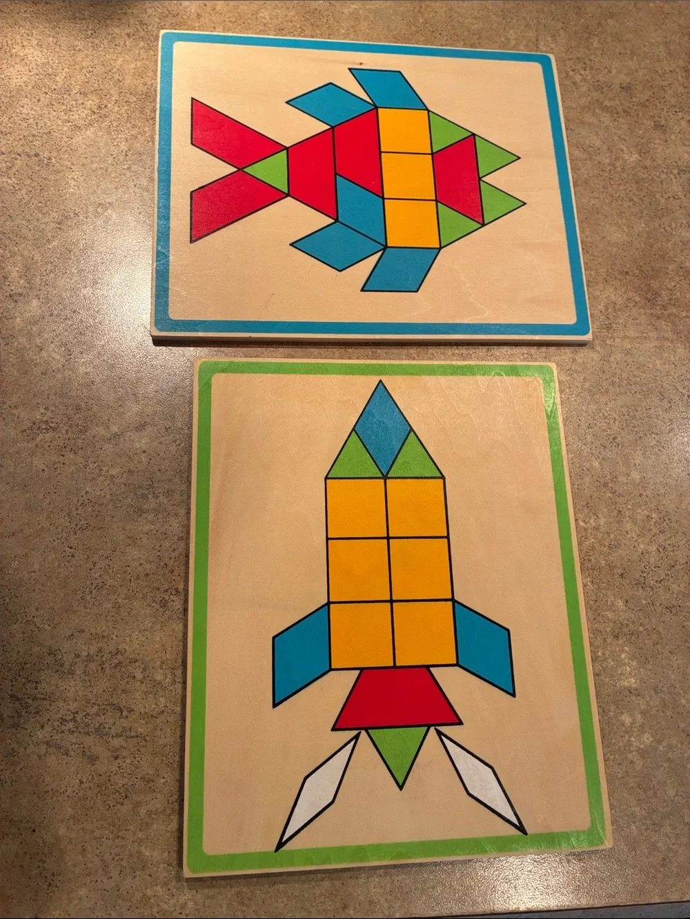 Melissa & Doug PATTERN BLOCKS & BOARDS